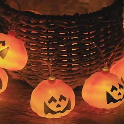 Luces Led De Halloween Calabazas